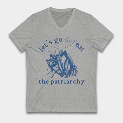 Anti patriarchy shirt funny feminist tee womens rights merch praying mantis top female gaze shirt queer pride tee lgbtq rights top anti MAGA