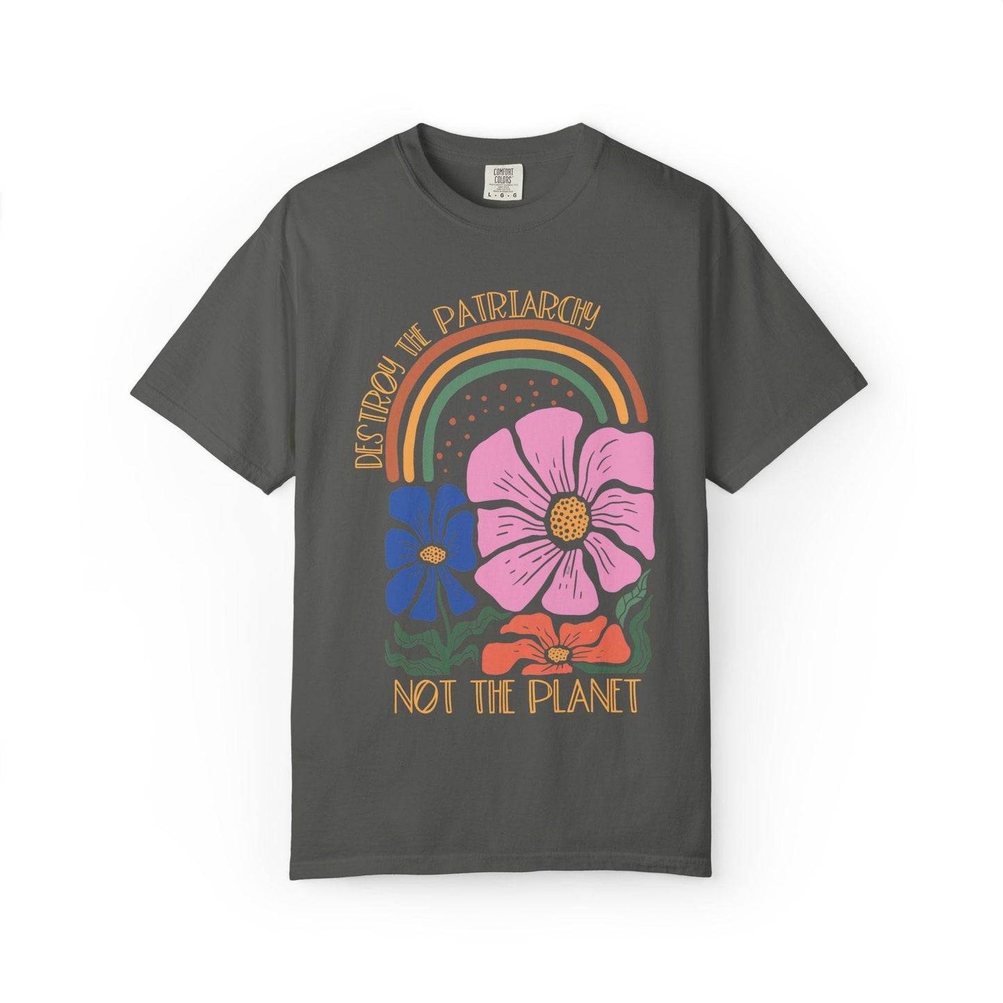 Feminist climate activist shirt anti-Trump tee subtle fuck Trump anti-fascist top environmentalist gift progressive democrat shirt liberal