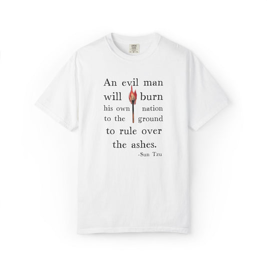 Ant-fascist shirt Anti-Trump tee subtle Fuck Trump top anti-fascism progressive gift feminist revolutionary merch pro-democracy apparel