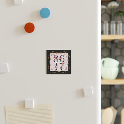 8647 magnet foxtrot delta tango merch anti Trump gift idea subtle f*ck Trump magnet girly activist merch womens rights magnet anti MAGA gift