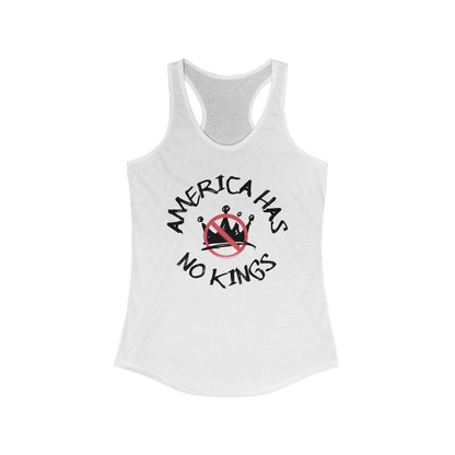 America has no kings tank top anti Trump protest shirt anti fascism tank political activist gift idea pro immigration tank f*ck ICE shirt