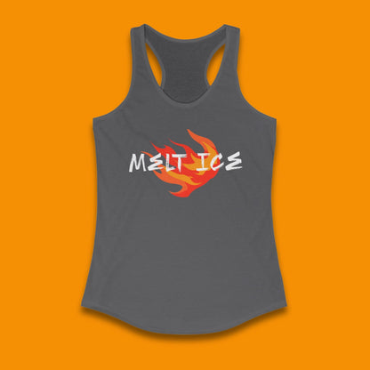 Melt ICE tank top pro immigration shirt f*ck ICE merch chinga la migra shirt anti Trump gift anti fascism shirt abolish ICE apparel resist