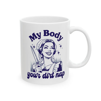 Fuck the patriarchy mug funny feminist gift womens rights mug anti-Trump prochoice tumbler they burned women well behaved gift Notorious RBG