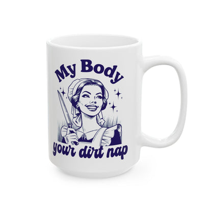 Fuck the patriarchy mug funny feminist gift womens rights mug anti-Trump prochoice tumbler they burned women well behaved gift Notorious RBG