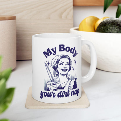Fuck the patriarchy mug funny feminist gift womens rights mug anti-Trump prochoice tumbler they burned women well behaved gift Notorious RBG