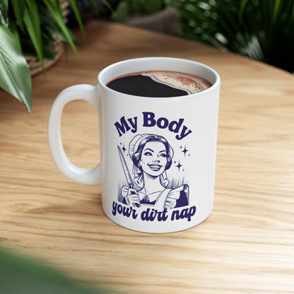 Fuck the patriarchy mug funny feminist gift womens rights mug anti-Trump prochoice tumbler they burned women well behaved gift Notorious RBG