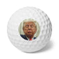 Anti Trump golf balls 6pcs funny gift for golfer f*ck Trump gag gift novelty golf balls anti Trump merch funny political gift f*ck ICE merch