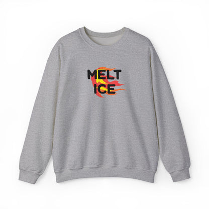Melt ICE sweatshirt f*ck ICE long sleeve shirt anti Trump apparel chinga la migra gift pro immigration shirt abolish ICE sweatshirt resist