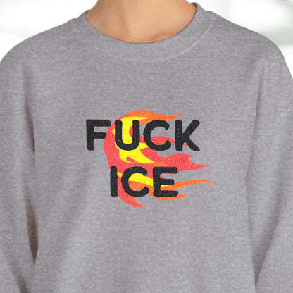 F*ck ICE sweatshirt abolish ICE apparel f*ck Trump gift idea political merch chinga la migra sweatshirt activist apparel human rights shirt