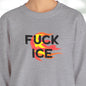 F*ck ICE sweatshirt abolish ICE apparel f*ck Trump gift idea political merch chinga la migra sweatshirt activist apparel human rights shirt