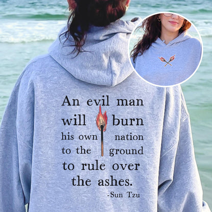 Subtle anti Trump hoodie unisex pullover hoodie anti fascism sweatshirt political apparel liberal gift idea democrat gift f*ck ICE shirt