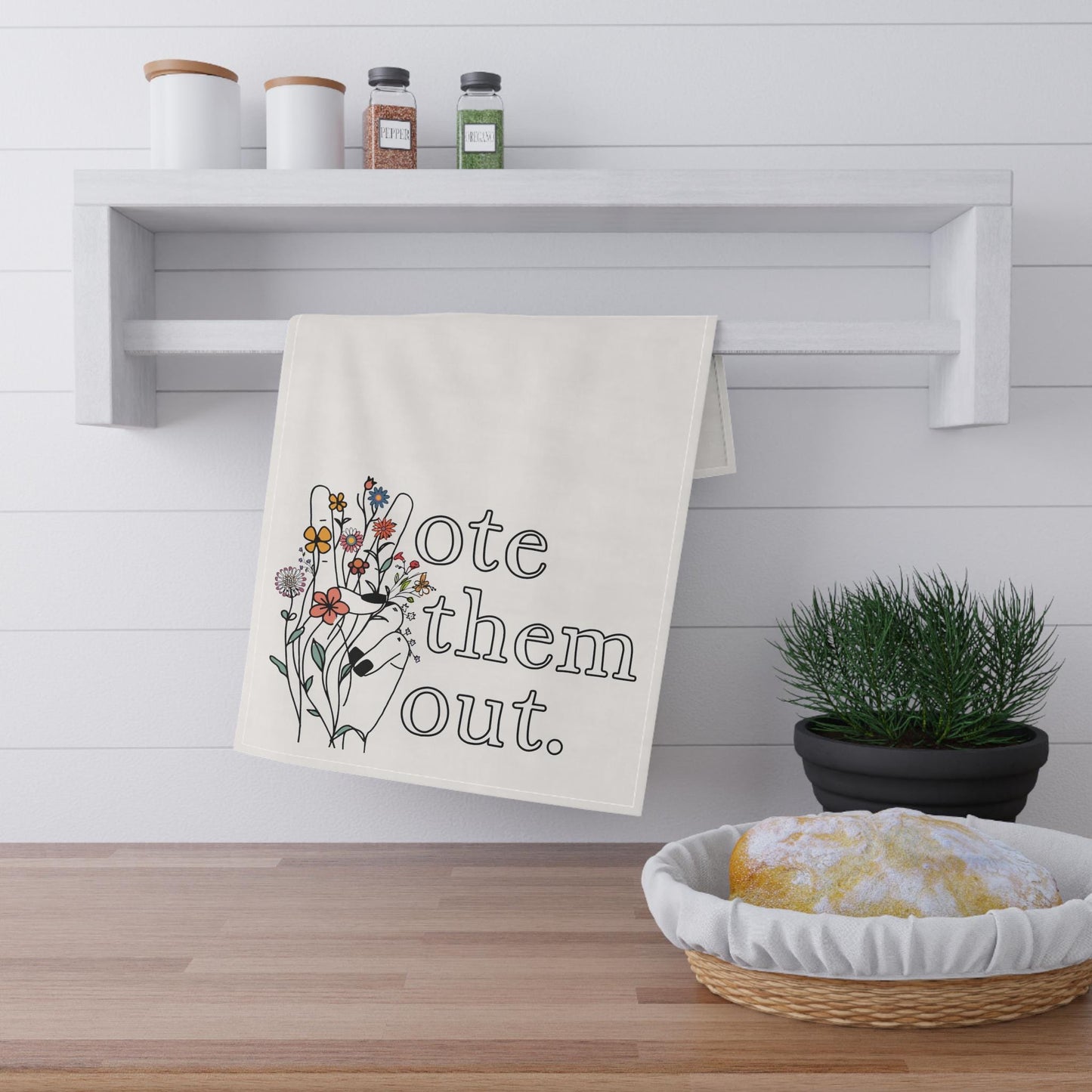 Vote them out tea towel anti Republican gift idea