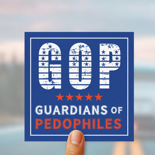 Anti Republican car magnet Epstein scandal merch fuck Trump bumper sticker anti MAGA car magnet liberal decal democrat gift idea feminist