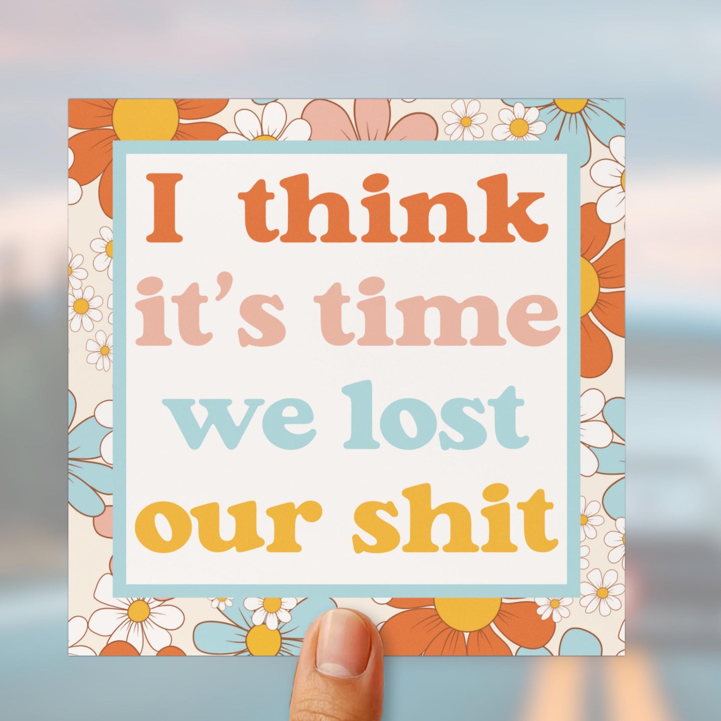 Funny anti Trump car magnet liberal gift idea anti fascism merch pro democracy car magnet liberal sticker fuck Trump decal activist retro