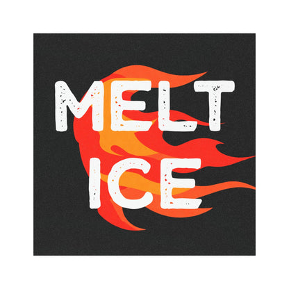 Melt ICE car magnet anti ICE car decal fuck Trump sticker pro immigration gift chinga la migra magnet stop alligator alcatraz merch fuck ICE