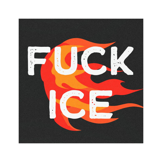 Fuck ICE car magnet abolish ICE bumper sticker anti Trump car decal chinga la migra merch end illegal deportations sign human rights magnet