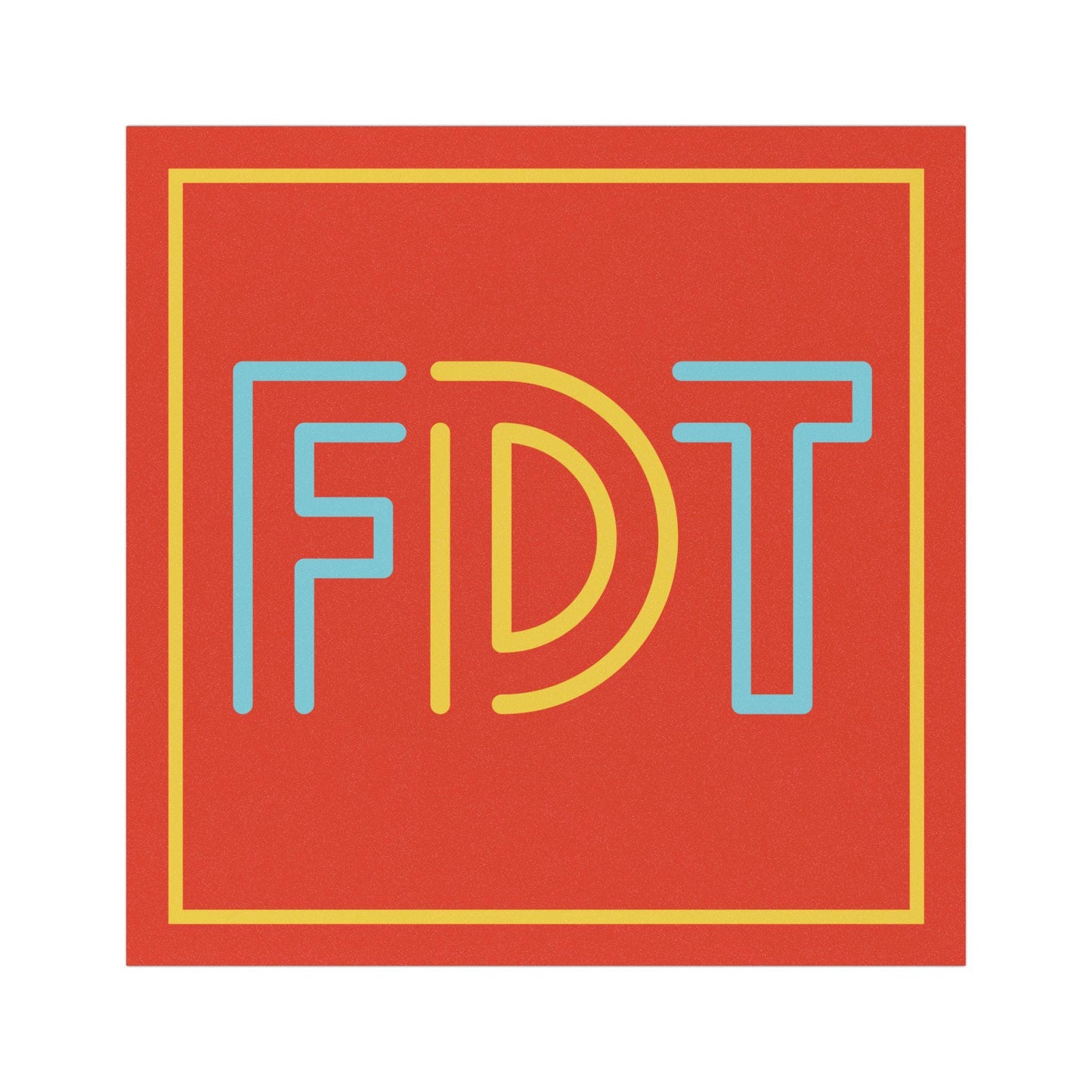 FDT car magnet fuck Trump decal liberal bumper sticker anti MAGA merch anti fascism car magnet protest merch no kings decal fuck ICE magnet