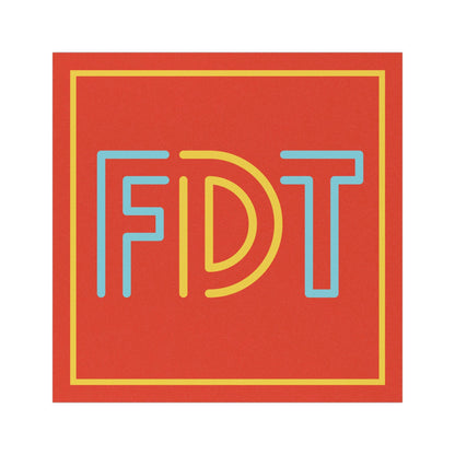 FDT car magnet fuck Trump decal liberal bumper sticker anti MAGA merch anti fascism car magnet protest merch no kings decal fuck ICE magnet