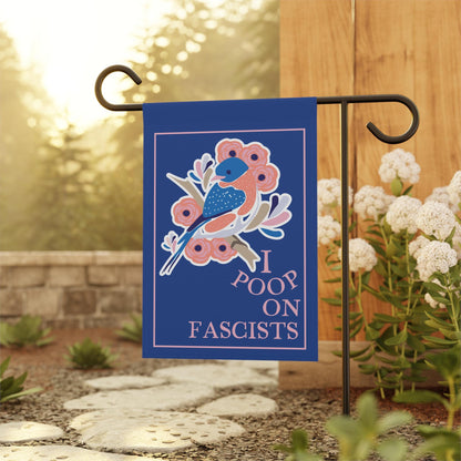 Funny anti fascist house flag subtle fuck Trump garden banner anti Trump merch nature lover house flag protect our national parks gift idea