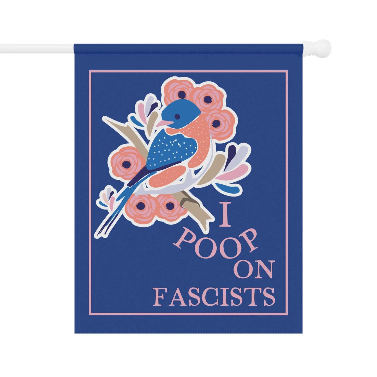 Funny anti fascist house flag subtle fuck Trump garden banner anti Trump merch nature lover house flag protect our national parks gift idea