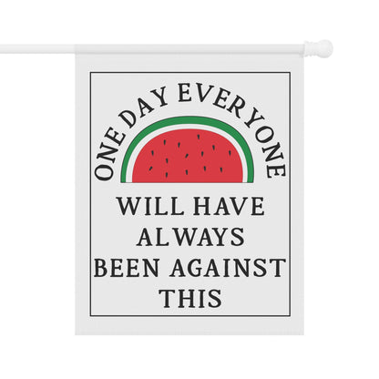Free Palestine house flag human rights garden banner free Gaza merch immigration rights flag watermelon merch abolish ICE flag anti Trump