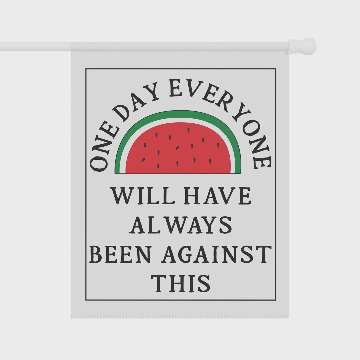 Pro Palestine house flag free Gaza garden banner anti fascism merch social justice house flag anti genocide gift idea activist house flag