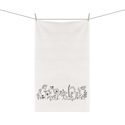 Subtle f*ck Trump tea towel anti Trump hidden message merch political dish towel anti Republican gift idea funny political towel f*ck ICE