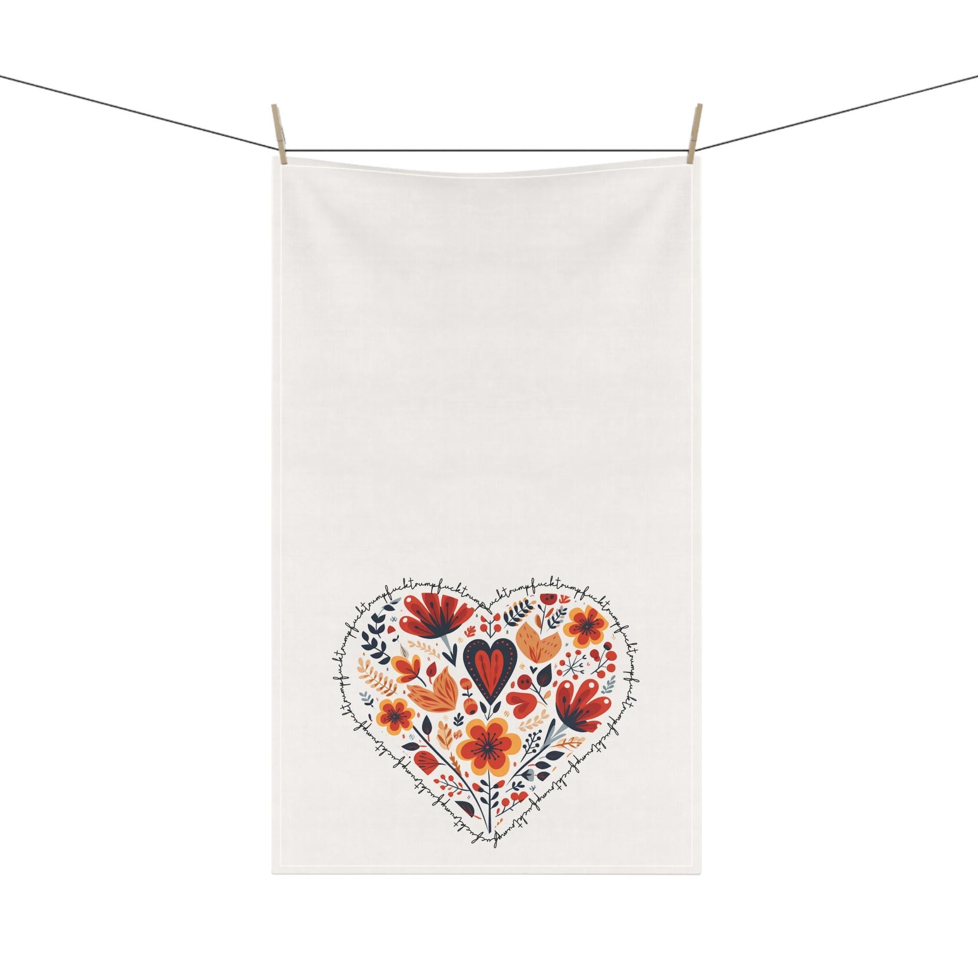 resist dish towel political decorative gift