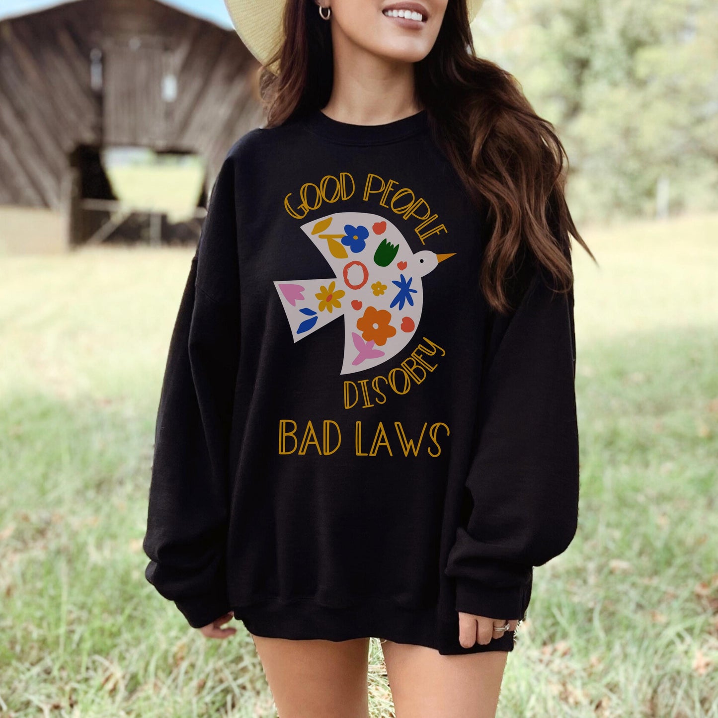 Anti fascism sweatshirt resist shirt political protest merch liberal shirt pro immigration sweatshirt eat the rich shirt anti oligarchy gift