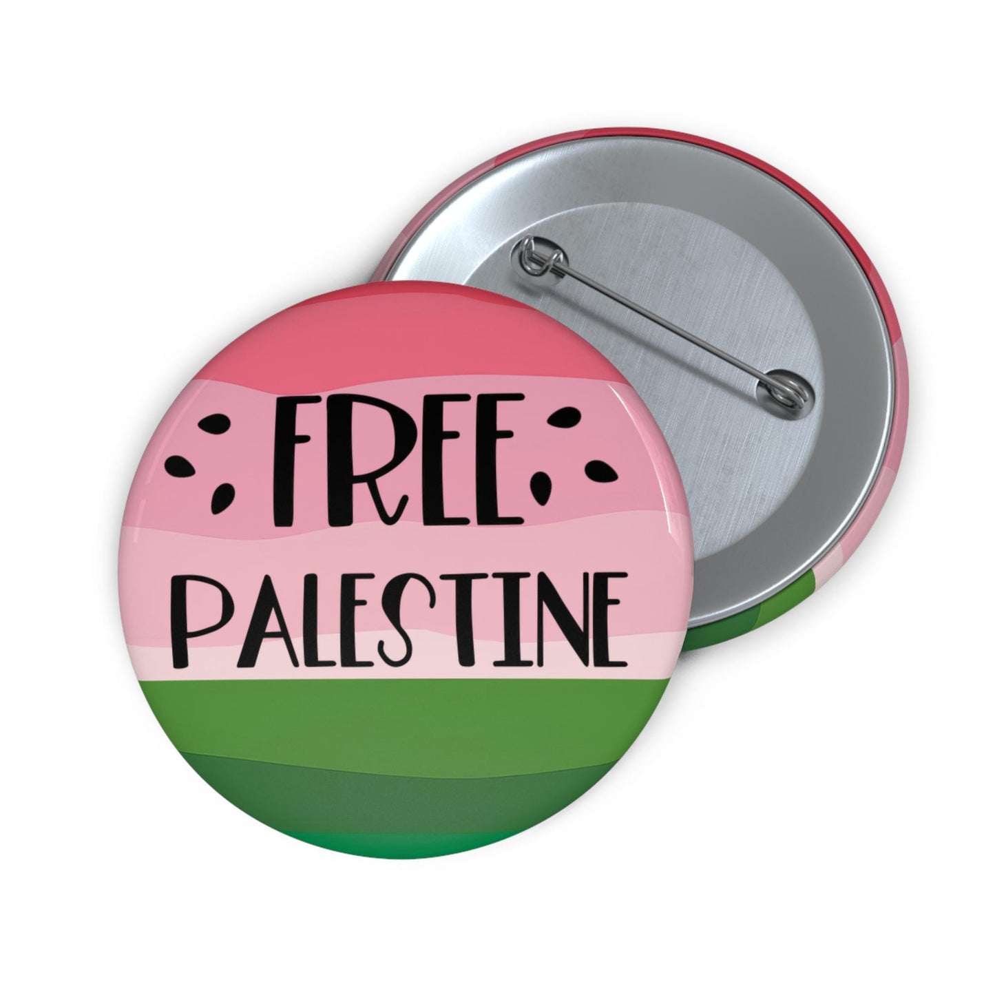 Free Palestine button free Gaza pin watermelon accessories anti genocide bag pin Palestinian flag button anti war pin human rights accessory