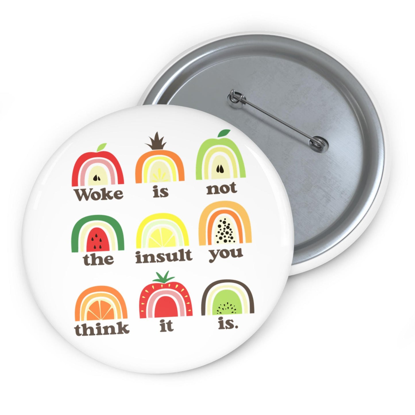 Stay woke button inclusion matters pin protest button Black lives matter merch protest pin political accessories fuck Trump button fuck ICE