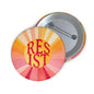Resist button anti fascism pin nolite de bastardes merch anti nationalism pin fuck Trump button anti Republican merch resistance movement