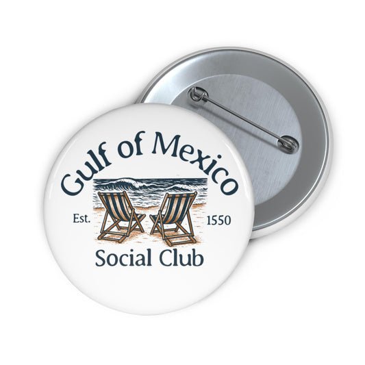 Gulf of Mexico button subtle antiTrump pin funny political merch anti fascism button sarcastic political pin anti MAGA gift funny fuck Trump