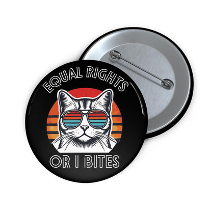 Funny feminist button smash the patriarchy pin childless cat lady merch womens rights button reproductive rights button girl power pin