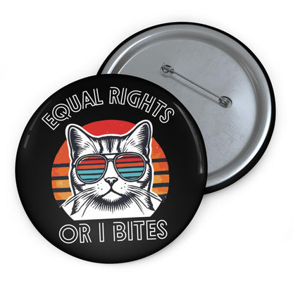 Funny feminist button smash the patriarchy pin childless cat lady merch womens rights button reproductive rights button girl power pin