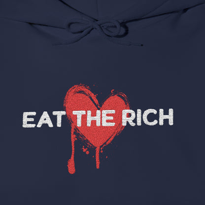 Eat the rich hoodie