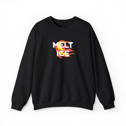 Melt ICE sweatshirt f*ck ICE long sleeve shirt anti Trump apparel chinga la migra gift pro immigration shirt abolish ICE sweatshirt resist