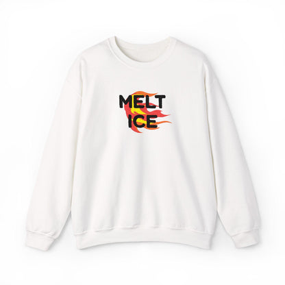 Melt ICE sweatshirt f*ck ICE long sleeve shirt anti Trump apparel chinga la migra gift pro immigration shirt abolish ICE sweatshirt resist