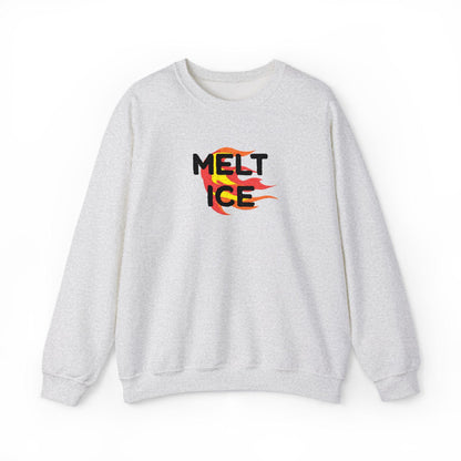 Melt ICE sweatshirt f*ck ICE long sleeve shirt anti Trump apparel chinga la migra gift pro immigration shirt abolish ICE sweatshirt resist