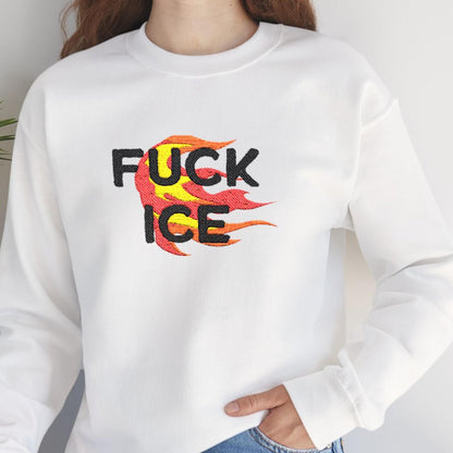 F*ck ICE sweatshirt abolish ICE apparel f*ck Trump gift idea political merch chinga la migra sweatshirt activist apparel human rights shirt