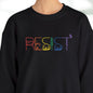 Resist sweatshirt anti Trump long sleeve shirt pro democracy merch no kings protest sweatshirt lgbtq rights apparel activist gift idea