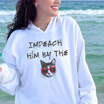 Impeach Trump hoodie anti MAGA sweatshirt f*ck Trump gift idea burn the patriarchy hoodie feminist apparel funny liberal gift idea f*ck ICE