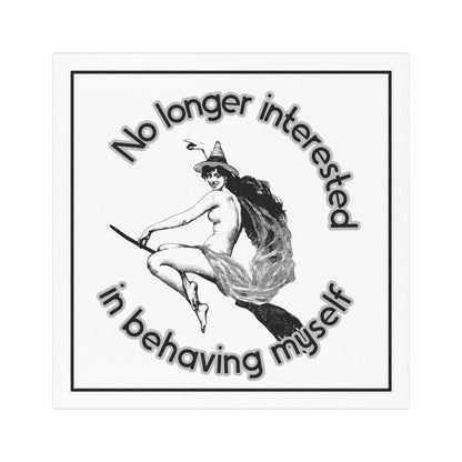 No longer well behaved car magnet wild woman gift we do not care car magnet fuck the patriarchy decal rebel gift idea anti establishment