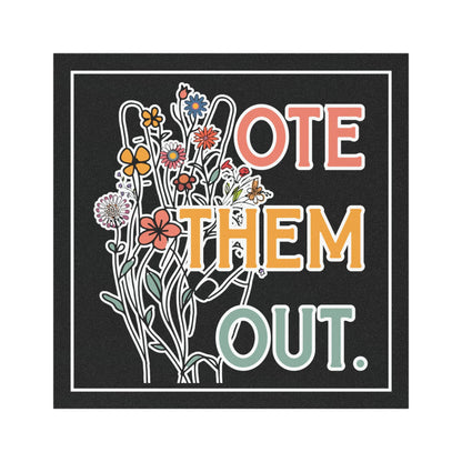 Vote them out car magnet anti Trump car decal anti war gift idea activist merch democrat car magnet liberal gift idea social justice magnet