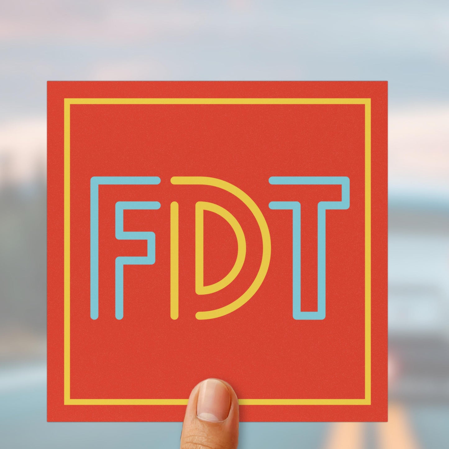 FDT car magnet fuck Trump decal liberal bumper sticker anti MAGA merch anti fascism car magnet protest merch no kings decal fuck ICE magnet