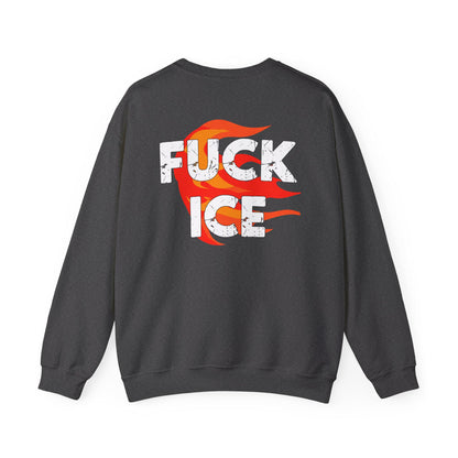 Fuck ICE unisex sweatshirt abolish ICE shirt anti Trump sweatshirt chinga la migra hoodie fight fascism shirt no human being is illegal