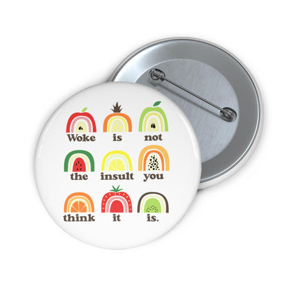 Stay woke button inclusion matters pin protest button Black lives matter merch protest pin political accessories fuck Trump button fuck ICE