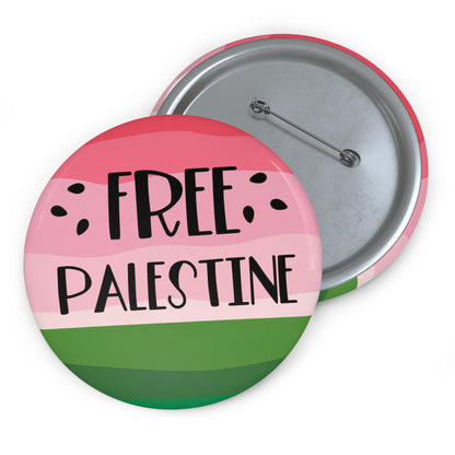 Free Palestine button free Gaza pin watermelon accessories anti genocide bag pin Palestinian flag button anti war pin human rights accessory