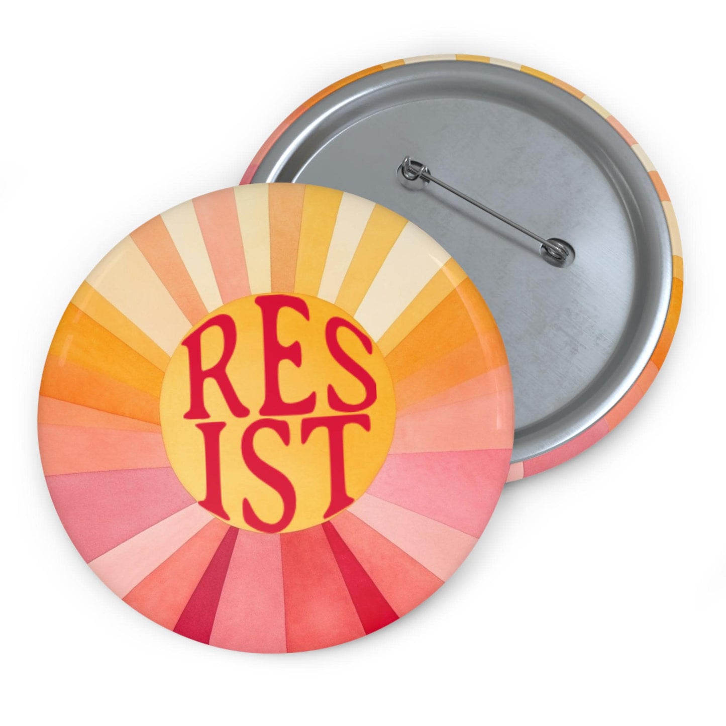 Resist button anti fascism pin nolite de bastardes merch anti nationalism pin fuck Trump button anti Republican merch resistance movement