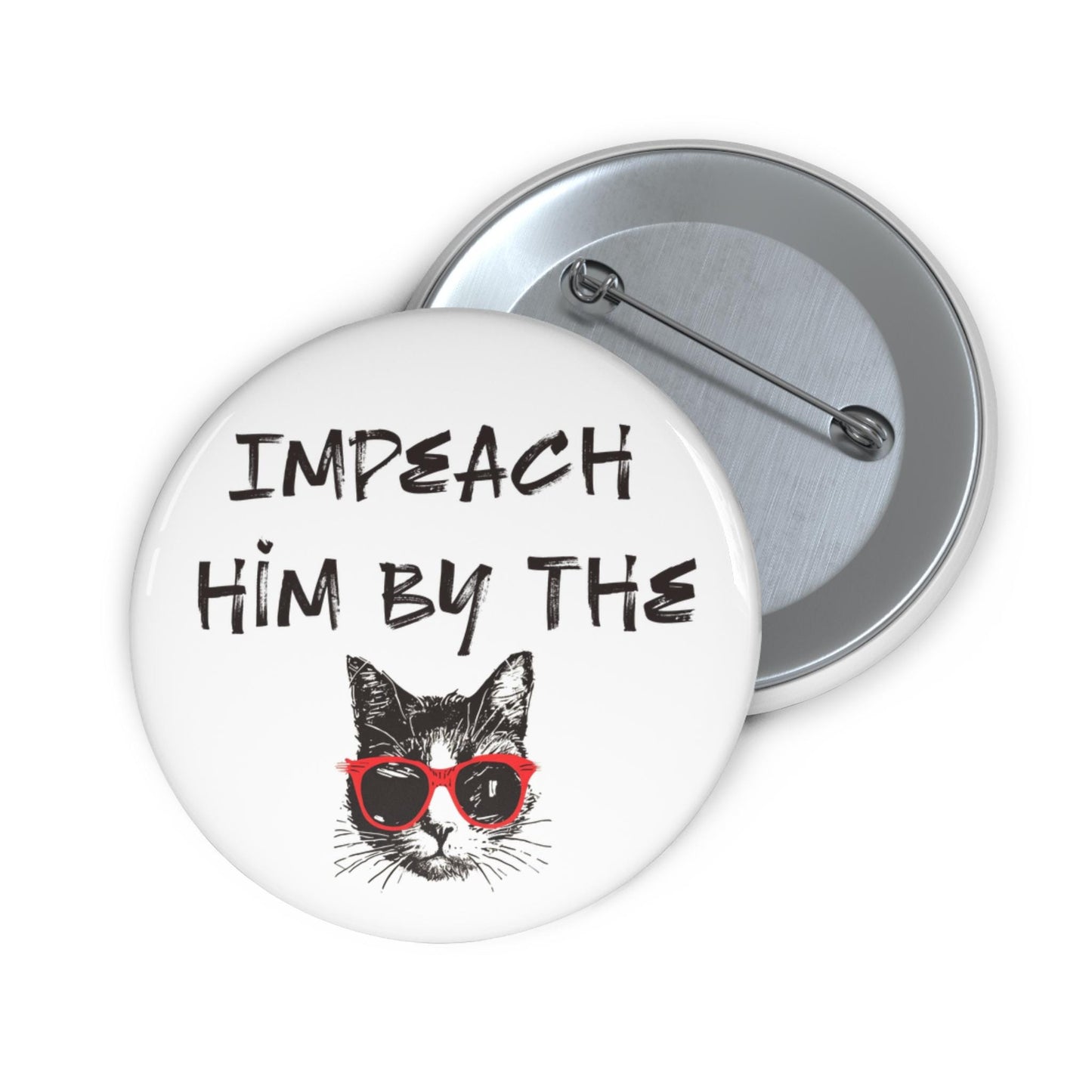 Impeach Trump button anti Trump pin funny feminist button fuck the patriarchy merch is he dead yet merch feminist accessories liberal merch